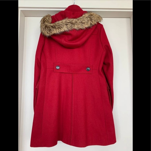 Tommy Hilfiger Hooded Toggle Front Duffle Coat - Picture 2 of 13